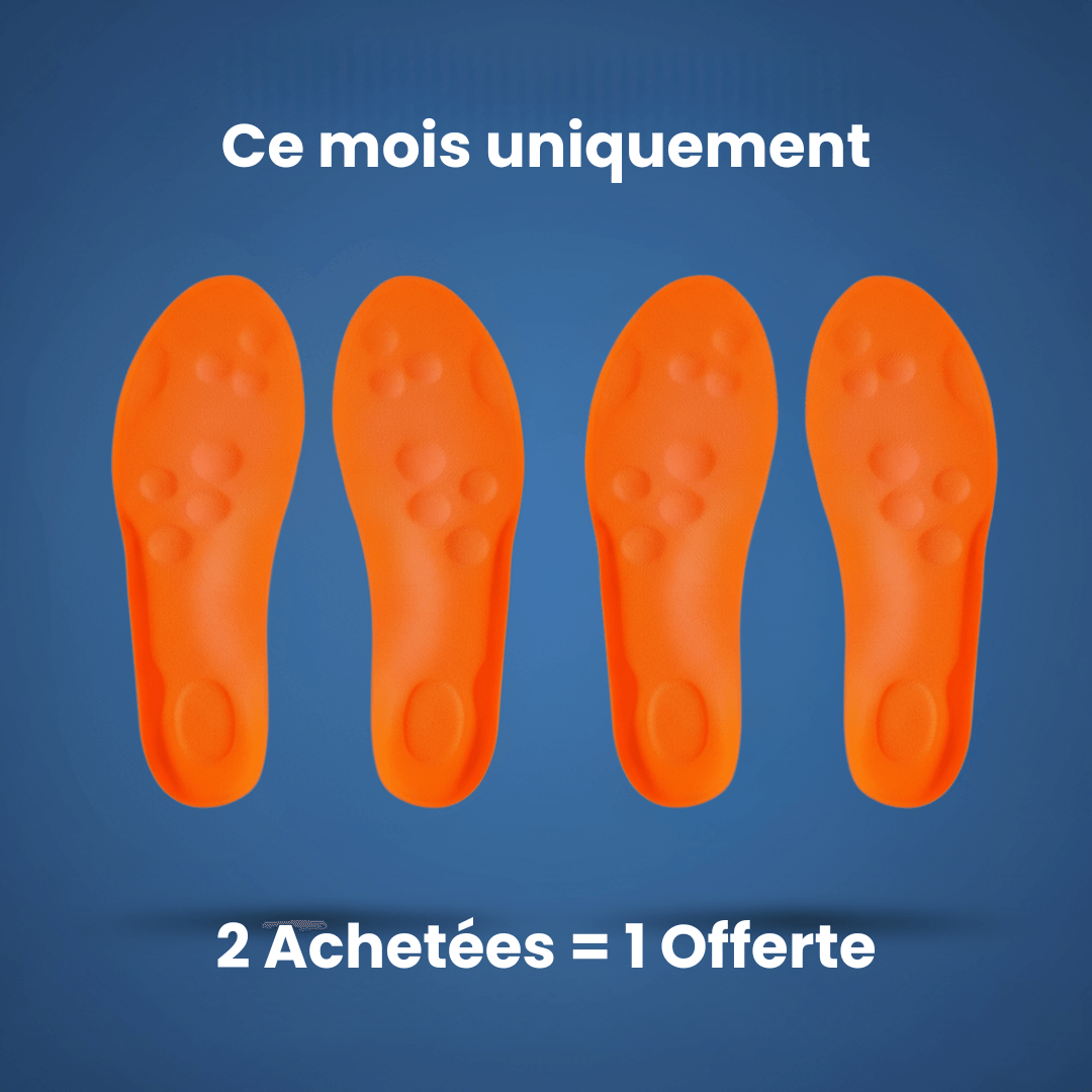 Semelles Piedactif — Confort Premium et Soutien Optimal